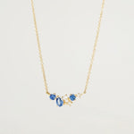 Organic Sapphire and Diamond Necklace Necklaces Princess Bride Diamonds 