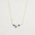 Organic Sapphire and Diamond Necklace Necklaces Princess Bride Diamonds 