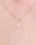 Pavé Diamond Moon Necklace Yellow Gold Necklaces Princess Bride Diamonds 