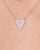 Pavé Heart Necklace Rose Gold Necklaces Princess Bride Diamonds 