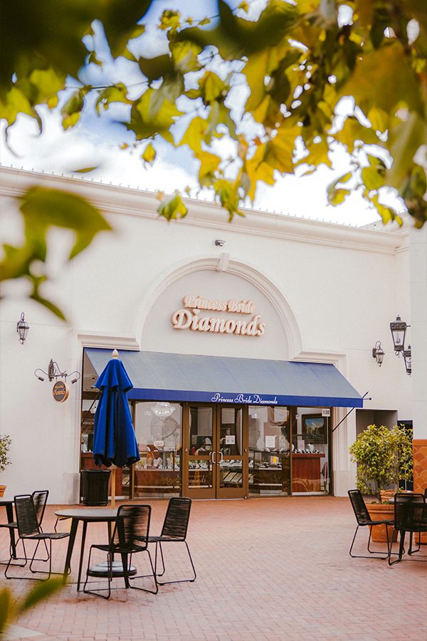 Princess Bride Diamonds jewelry store at Bella Terra, Huntington Beach