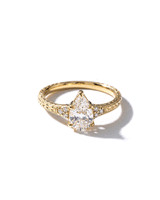 1.02ct D-VVS2 Pear Lab Diamond Isla