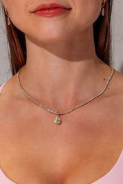 Pear Lab Diamond Tennis Necklace Necklaces Princess Bride Diamonds 