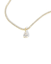 Pear Lab Diamond Tennis Necklace - PBD Necklaces
