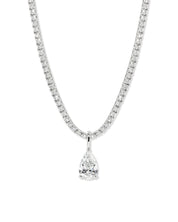 Pear Lab Diamond Tennis Necklace - PBD Necklaces