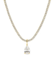 Pear Lab Diamond Tennis Necklace - PBD Necklaces