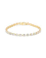 Pear Tennis Bracelet Yellow Gold - PBD Bracelets