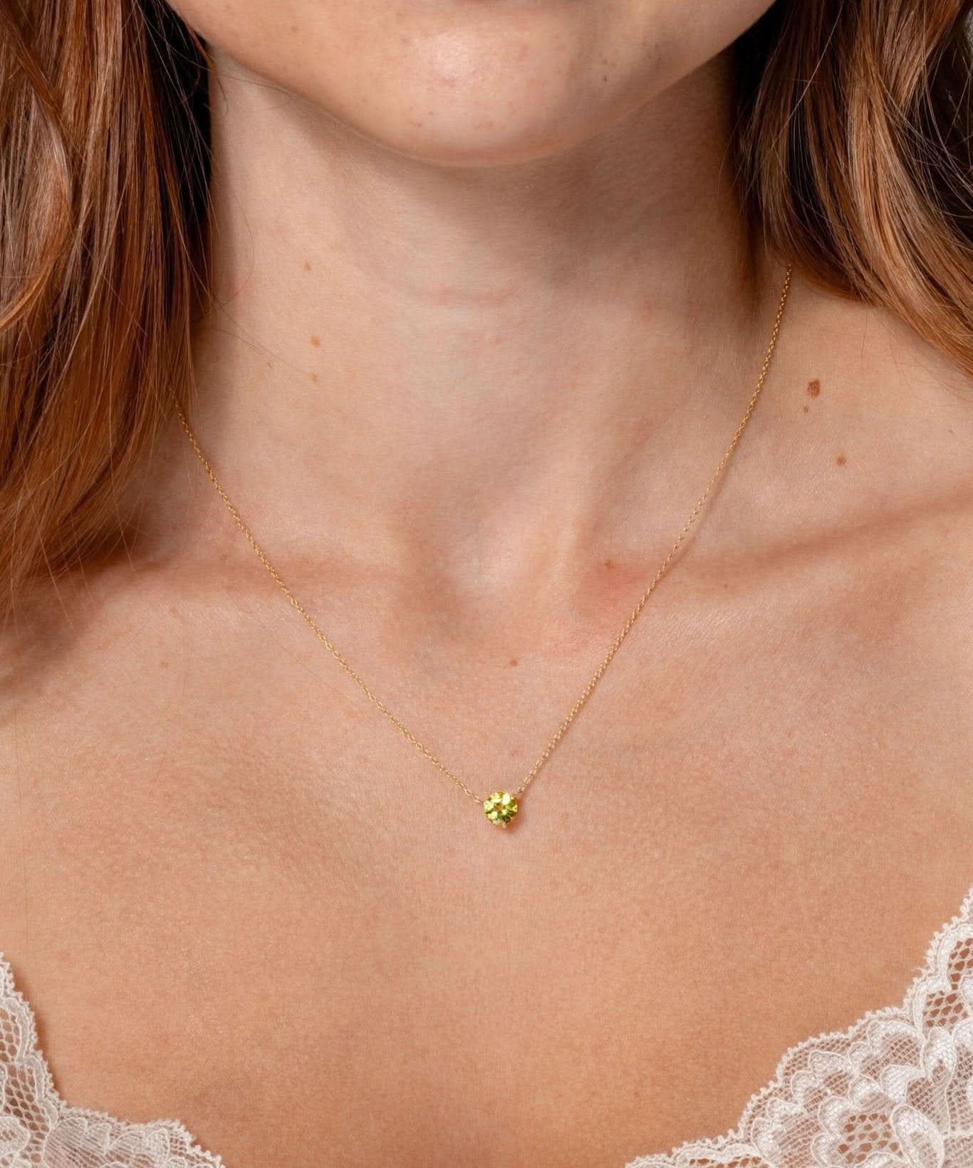 Peridot Necklace - PBD Necklaces