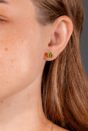 Peridot Studs