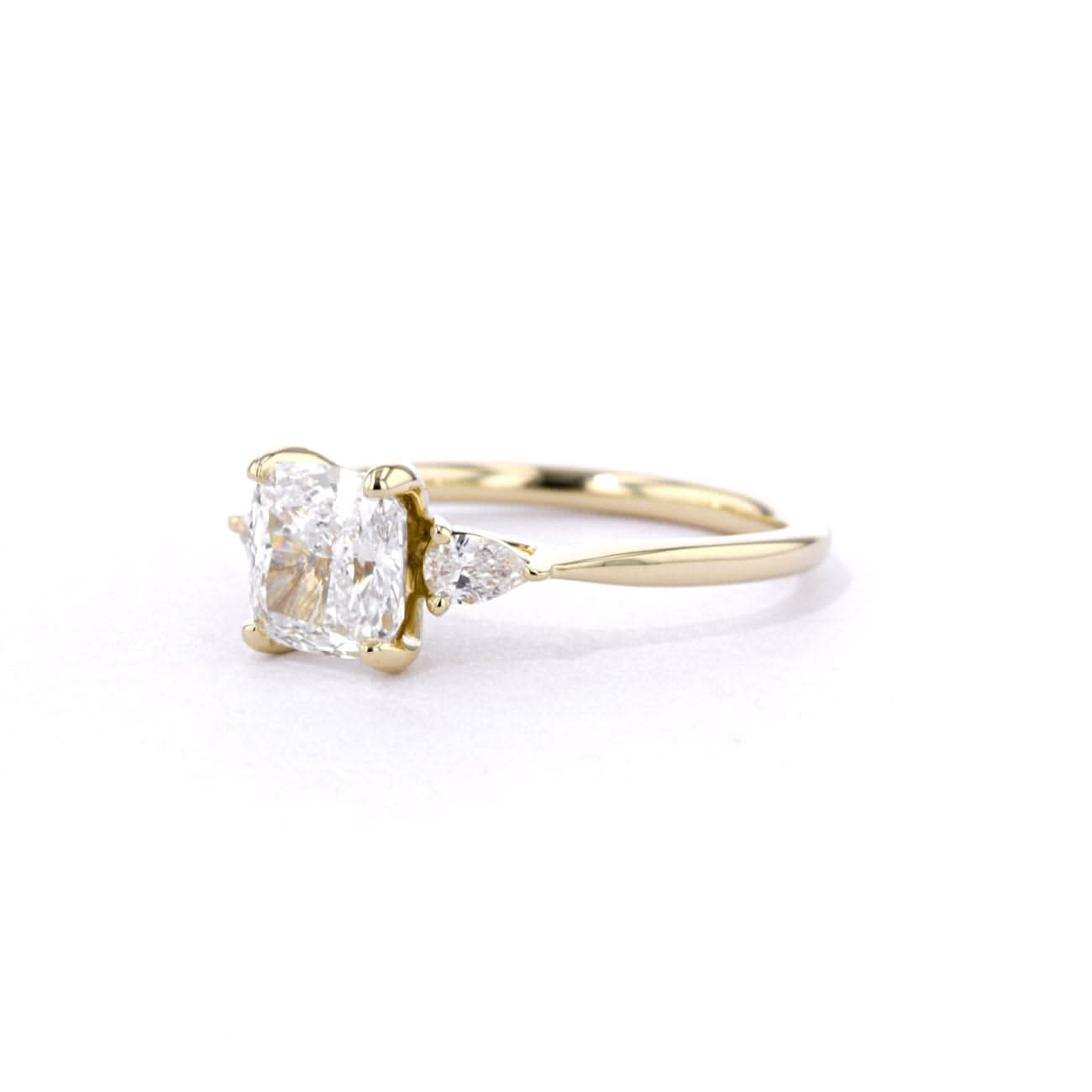 Petite Gracie Cushion - PBD Engagement Rings