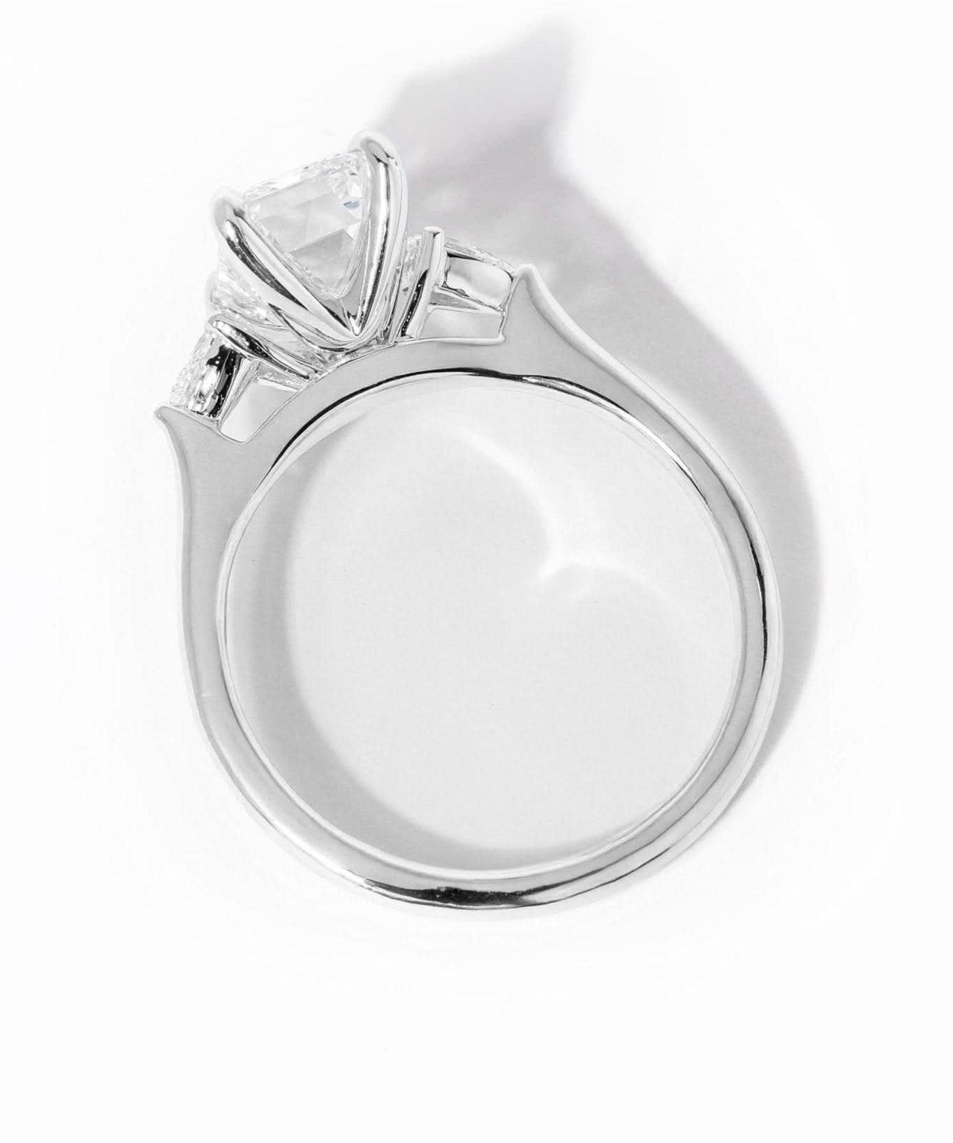 Petite Gracie Emerald - PBD Engagement Rings