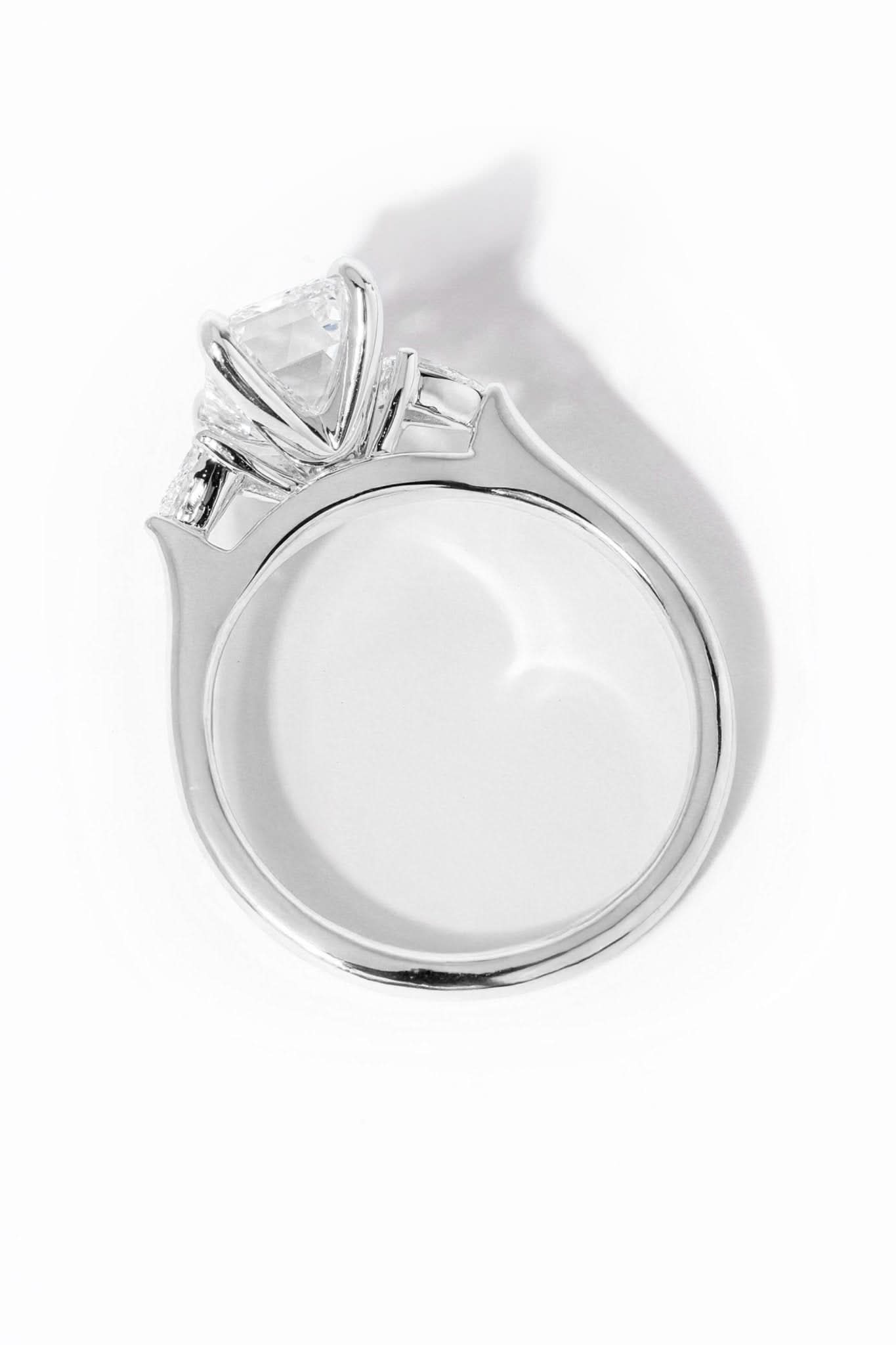 Petite Gracie Emerald - PBD Engagement Rings