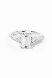 Petite Gracie Emerald - PBD Engagement Rings