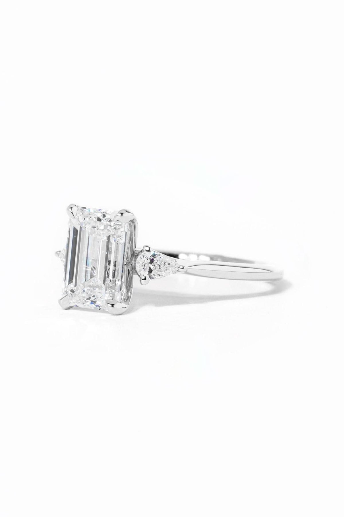Petite Gracie Emerald - PBD Engagement Rings