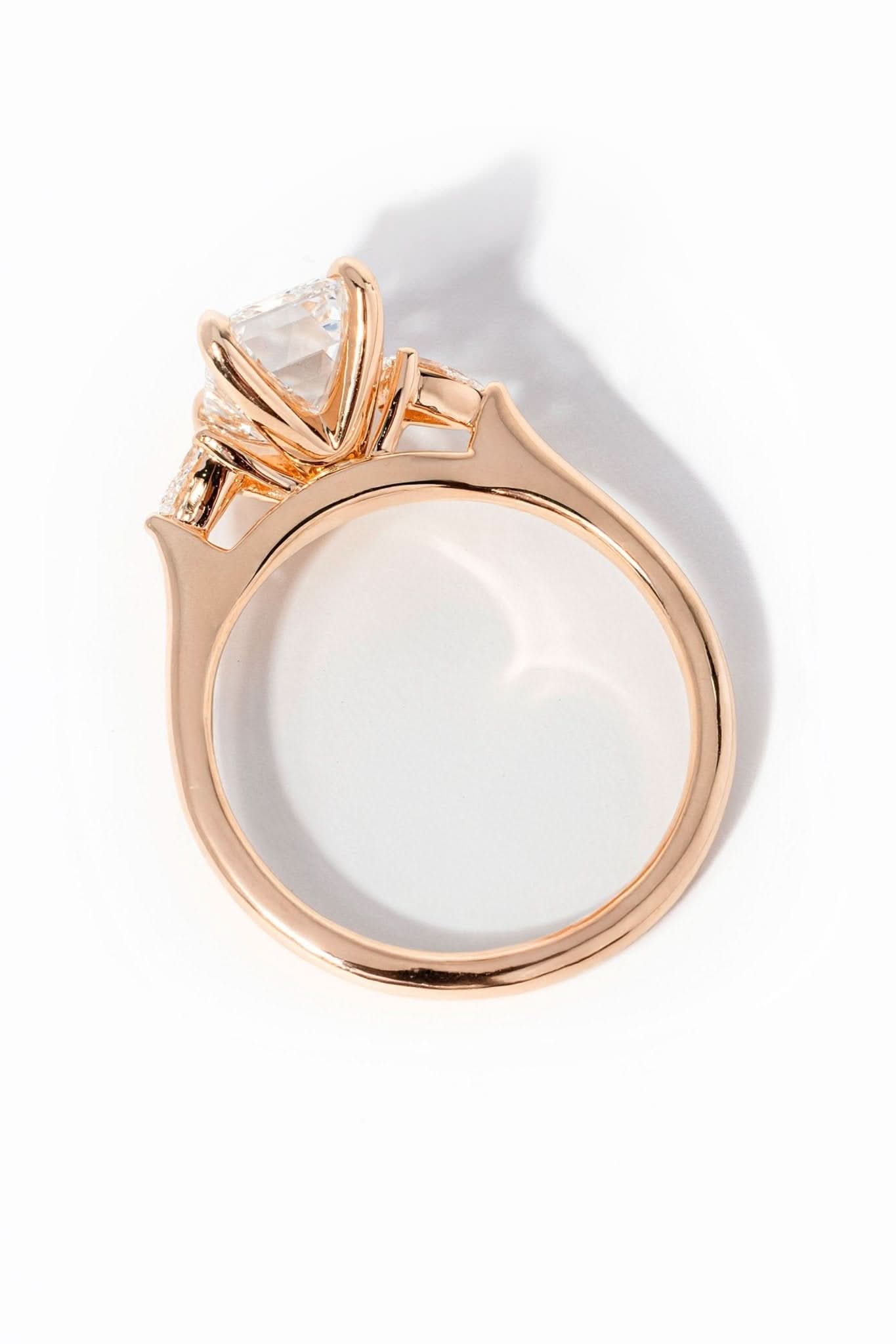 Petite Gracie Emerald - PBD Engagement Rings