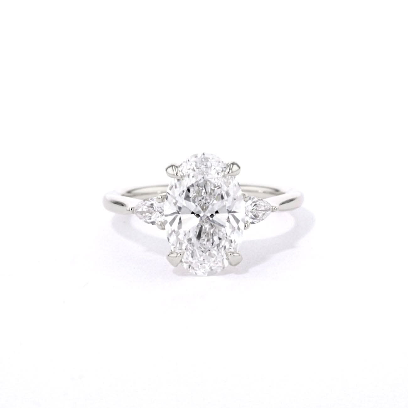 Petite Gracie Oval - PBD Engagement Rings