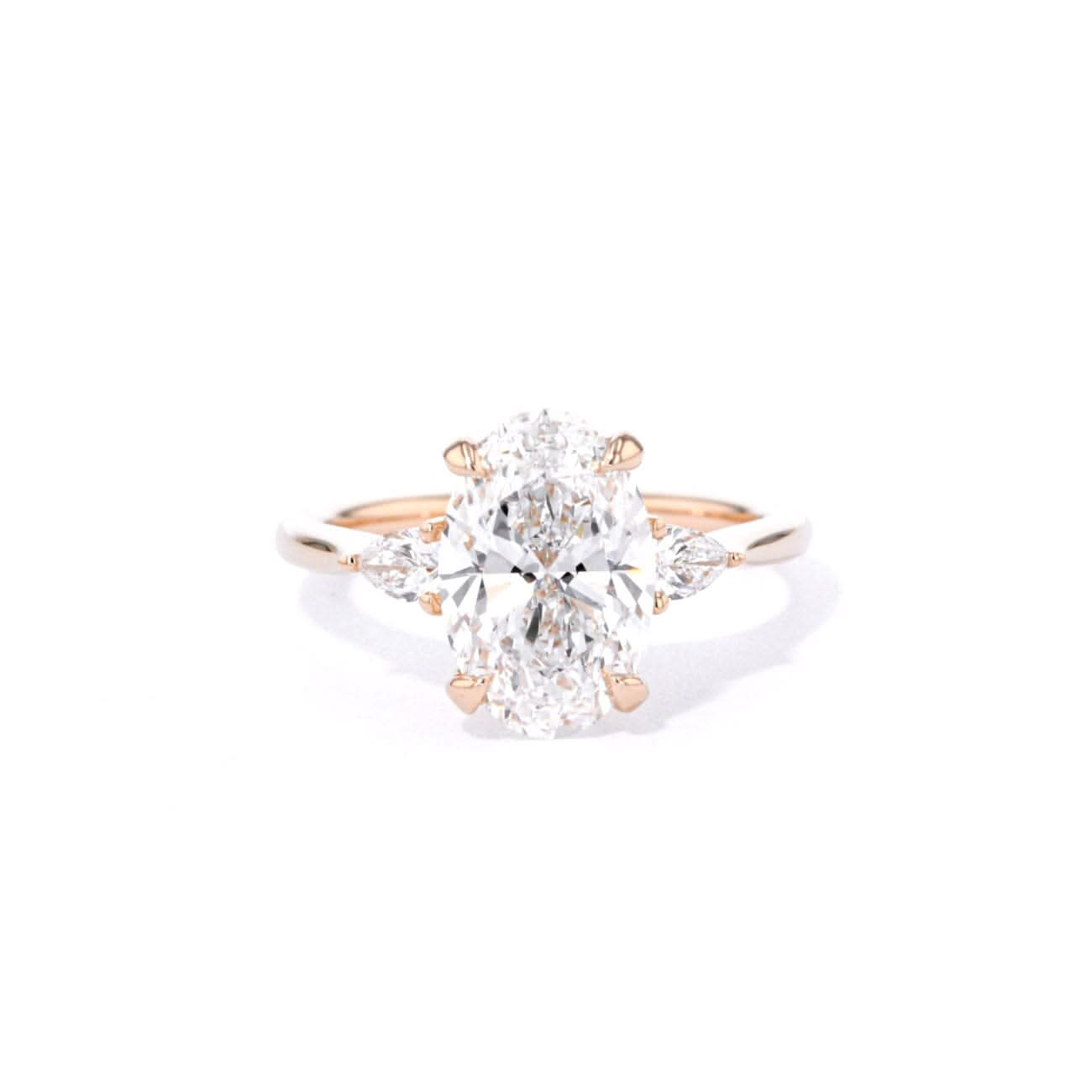 Petite Gracie Oval - PBD Engagement Rings
