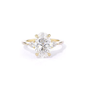 Petite Gracie Oval - PBD Engagement Rings