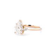 Petite Gracie Pear - PBD Engagement Rings