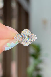 3.58ct D-VS1 Oval Lab Diamond Supernova