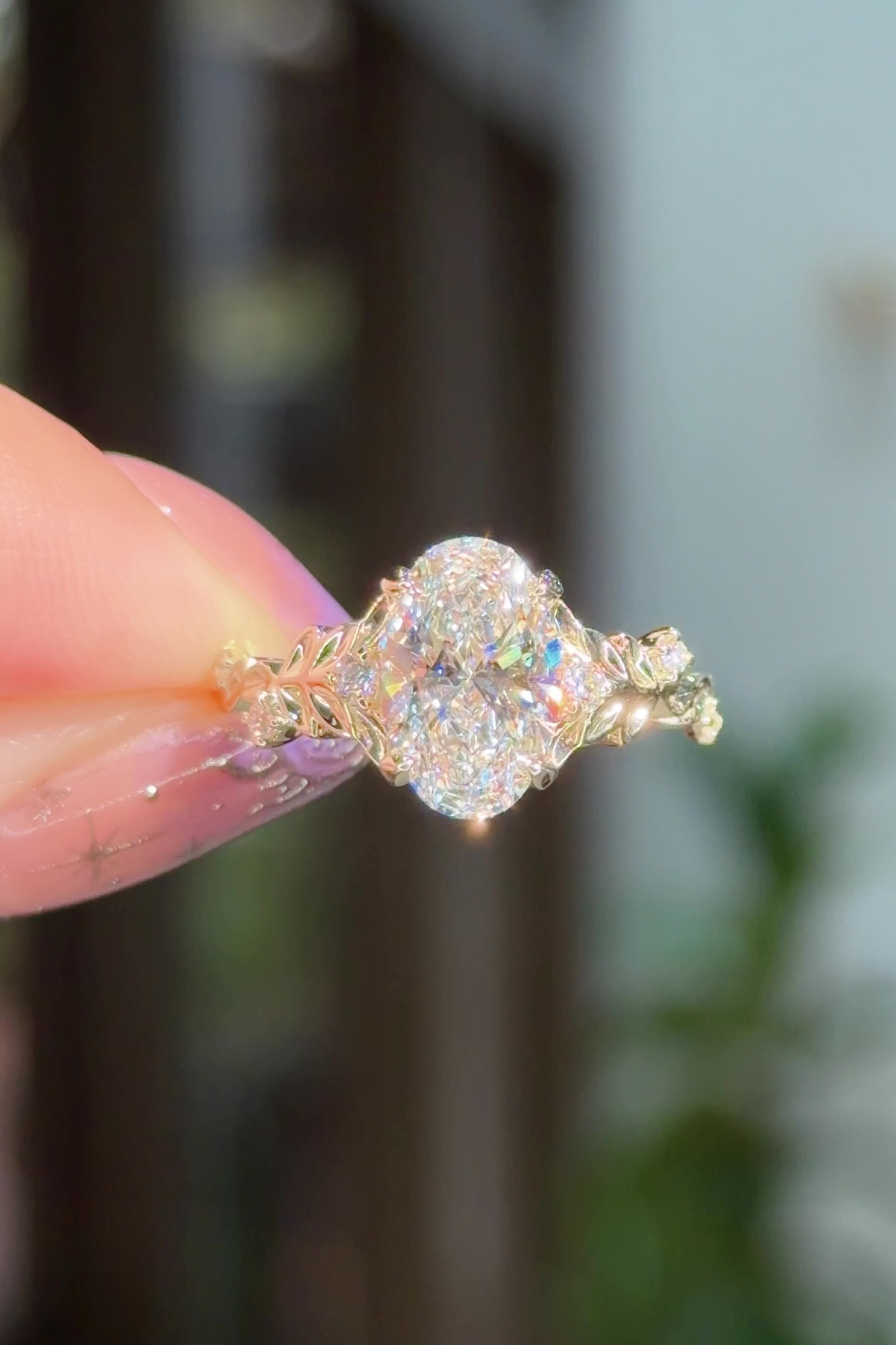 2.00ct D-VS1 Oval Lab Diamond Arwen