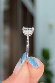2.04ct D-VS1 Princess Lab Diamond Kayla