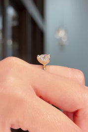 2.00ct D-VVS2 Heart Lab Diamond Kayla