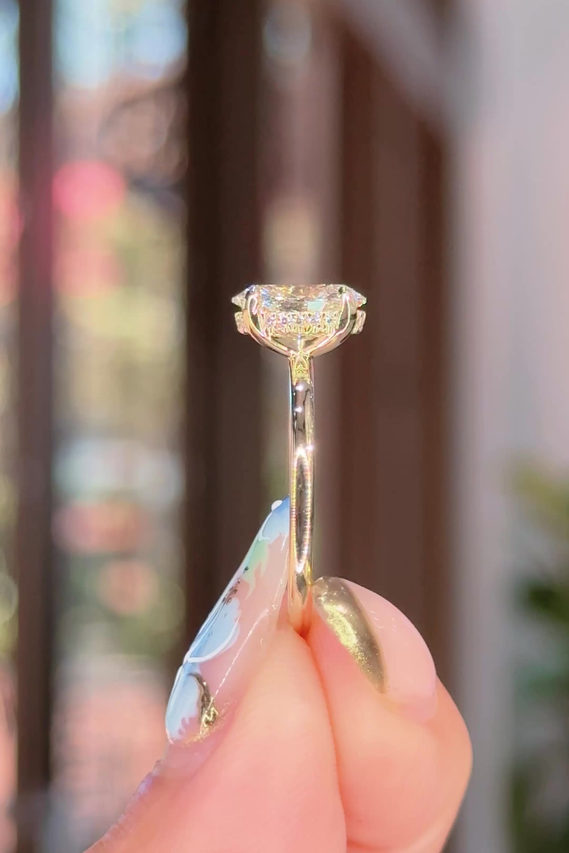 1.50ct D-VS1 Oval Lab Diamond Kayla
