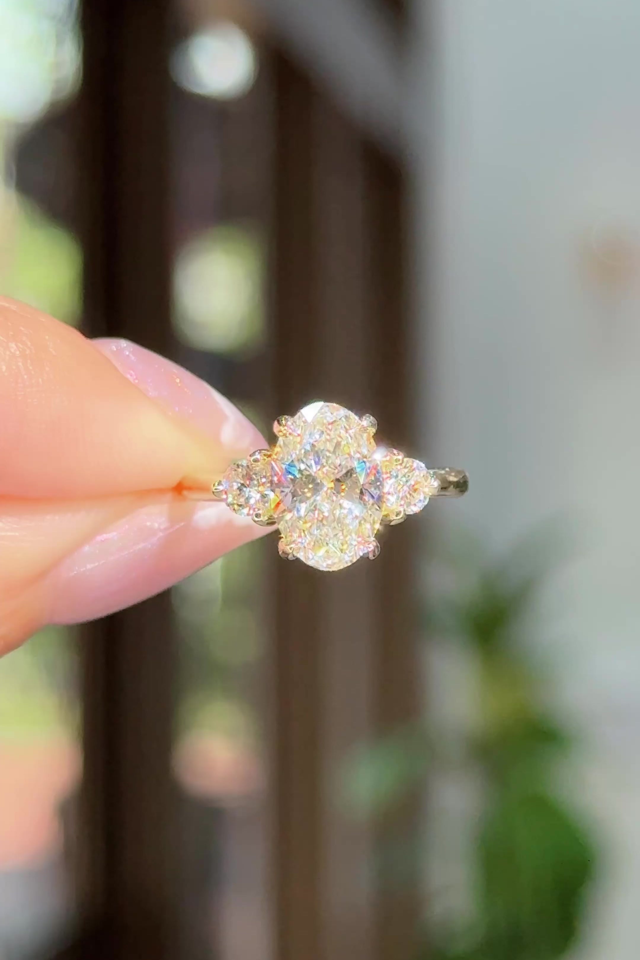 2.05ct D-VVS2 Oval Lab Diamond Meghan