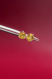 Citrine Studs