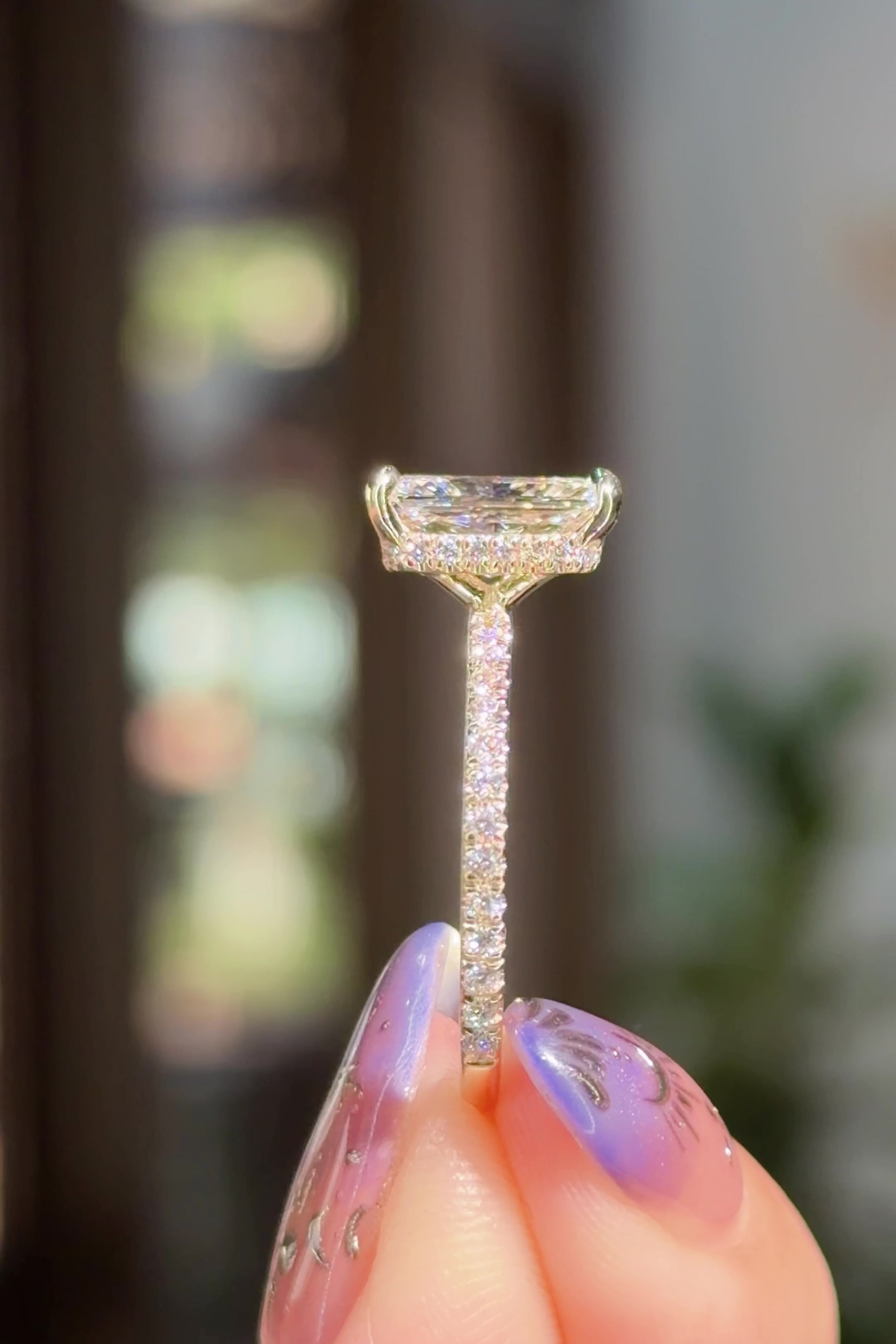 2.01ct D-VS1 Radiant Lab Diamond Stephanie