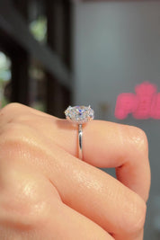 2.59ct D-VS1 Oval Lab Diamond Stephanie