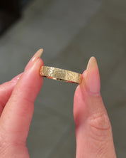 5mm Sakura Band Yellow Gold