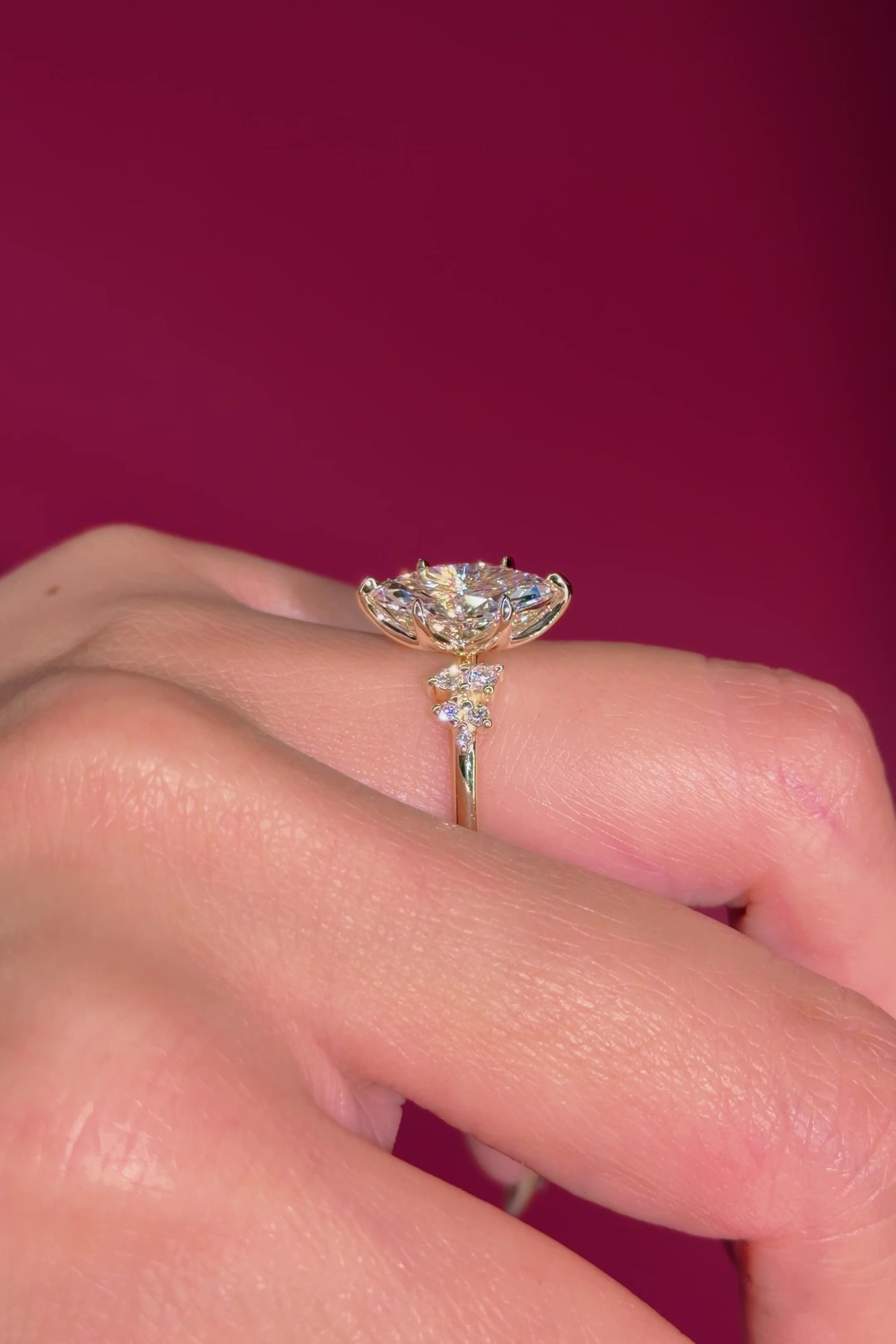 2.05ct D-VS1 Marquise Lab Diamond Nova