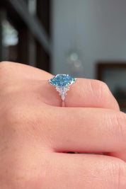 Fancy Vivid Blue Diamond Marissa