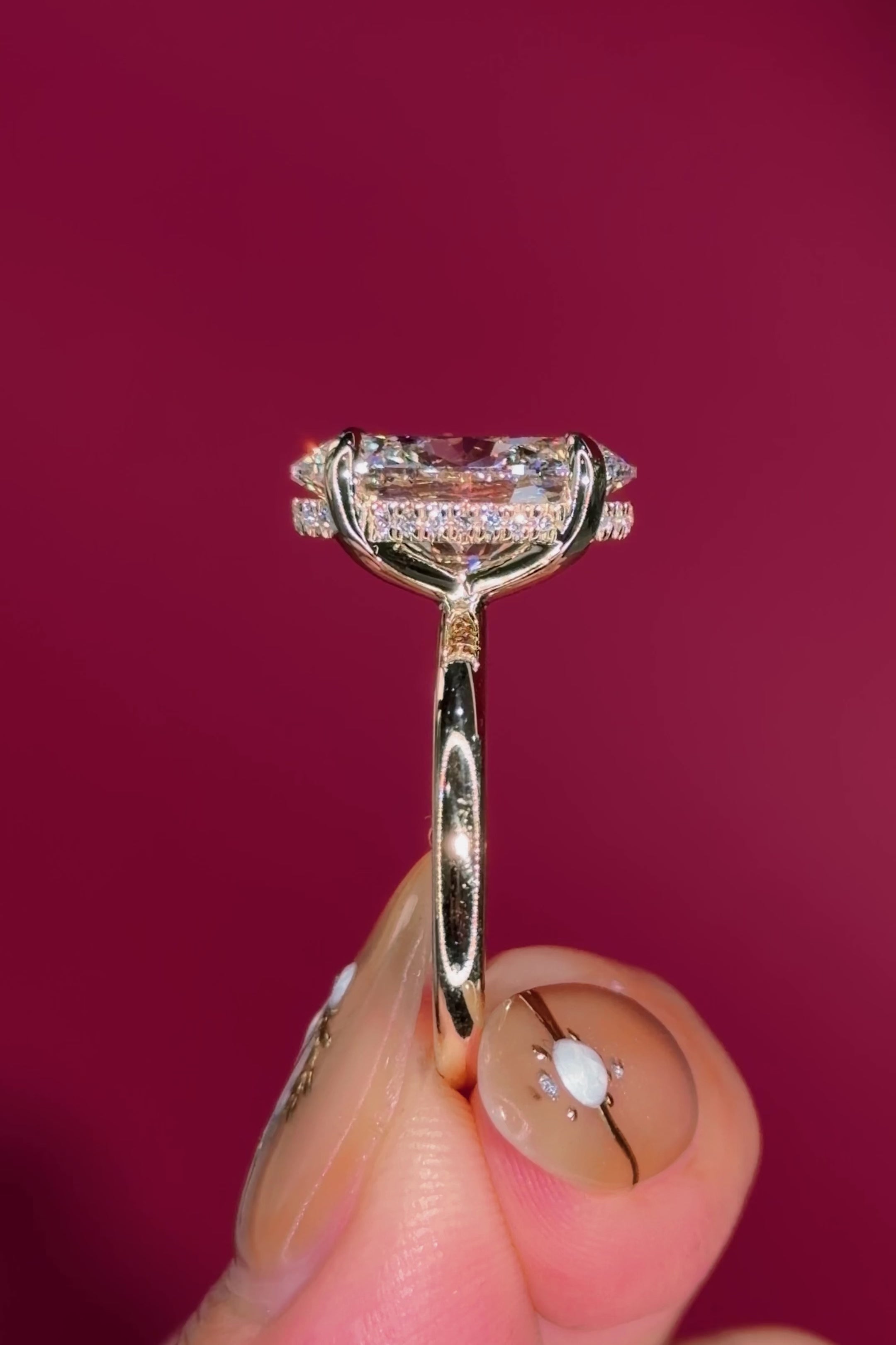 5.01ct D-VS1 Oval Lab Diamond Kayla