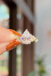 2.02ct D-VS1 Pear Lab Diamond Ariel