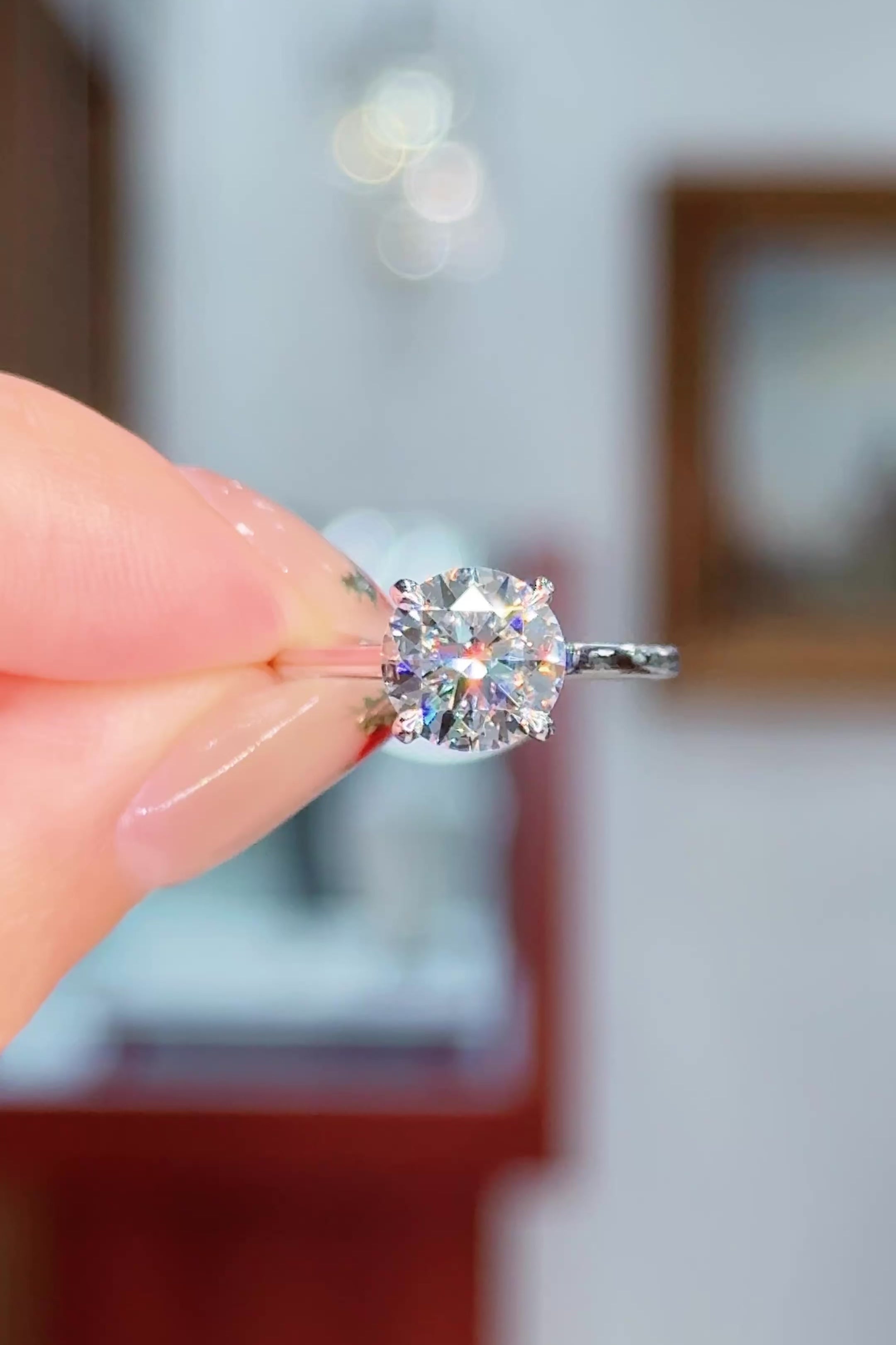 2.09ct E-VS1 Round Lab Diamond Alice