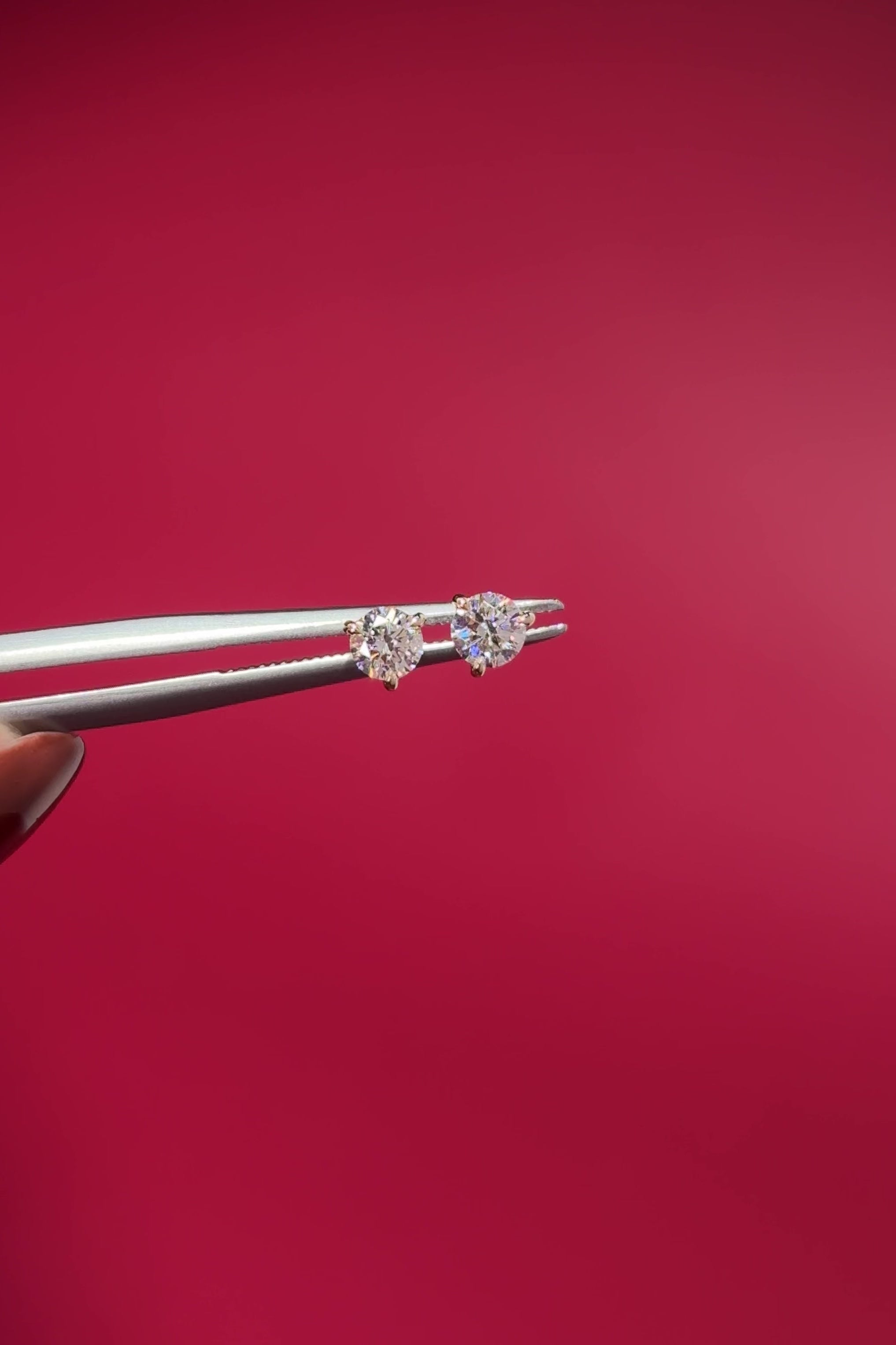 0.28ct Core Round Lab Diamond Martini Studs