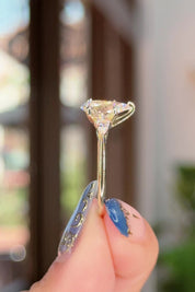 1.71ct D-VS1 Pear Diamond Petite Gracie