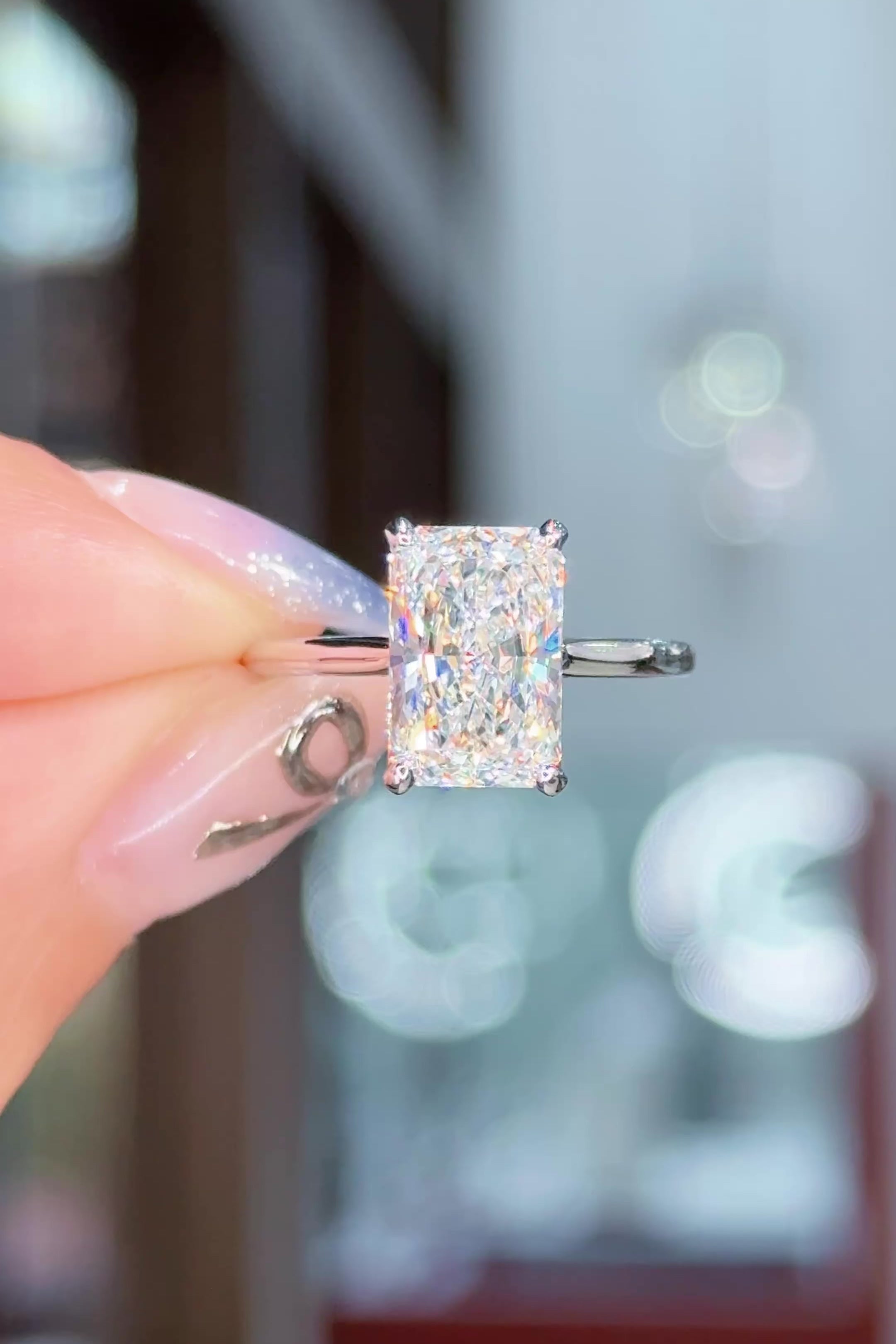 3.01ct F-VS1 Radiant Lab Diamond Alice