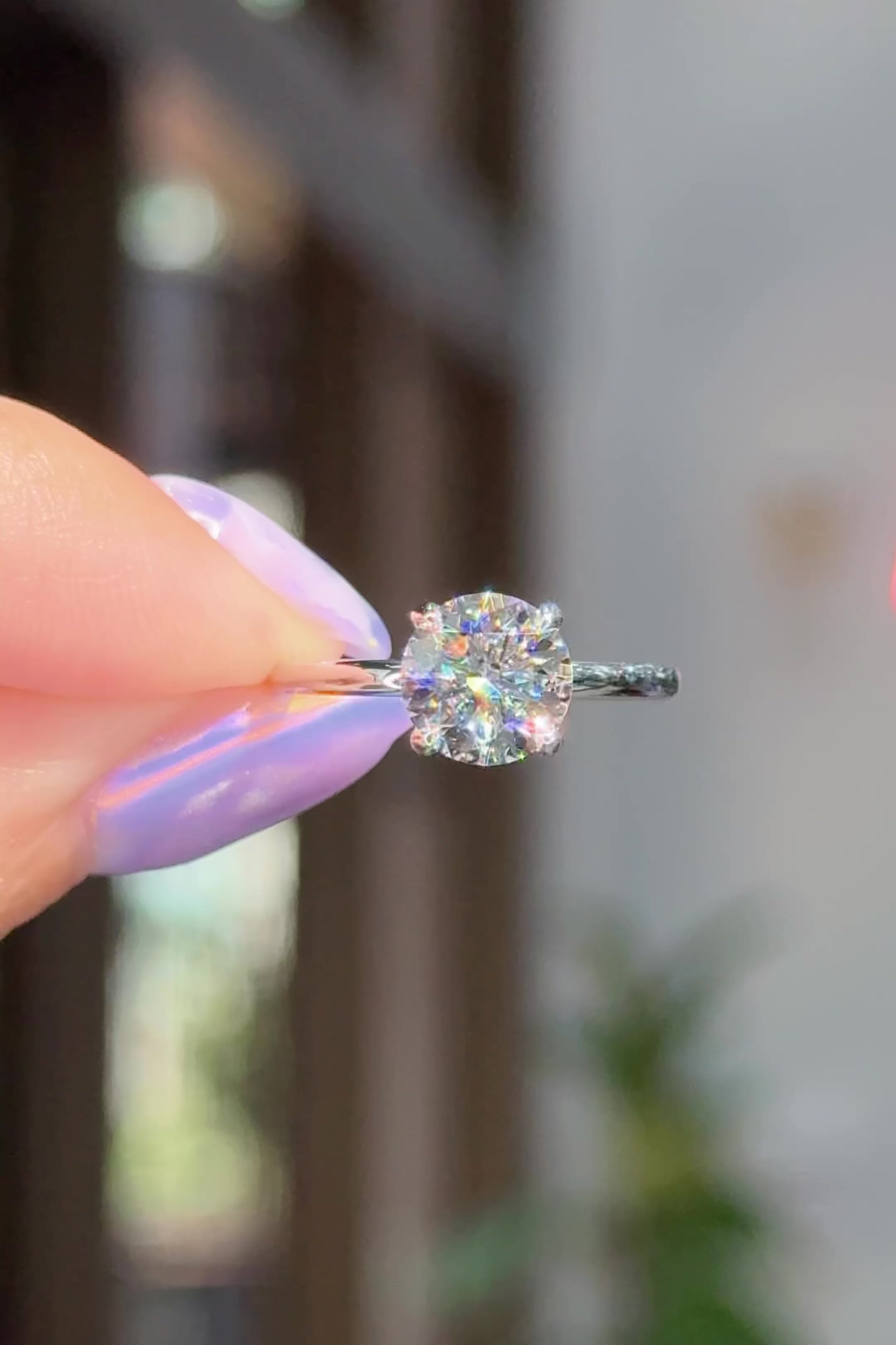 1.70ct D-VS1 Round Lab Diamond Stephanie