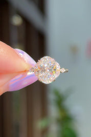 2.71ct D-VS1 Oval Lab Diamond Sarah