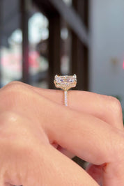 3.09ct D-VS1 Radiant Lab Diamond Stephanie