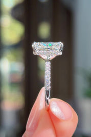 4.08ct D-VS1 Radiant Lab Diamond Stephanie