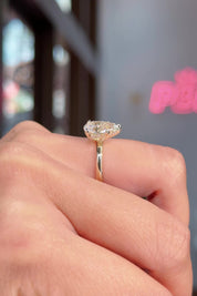 2.00ct D-VS1 Pear Lab Diamond Kayla