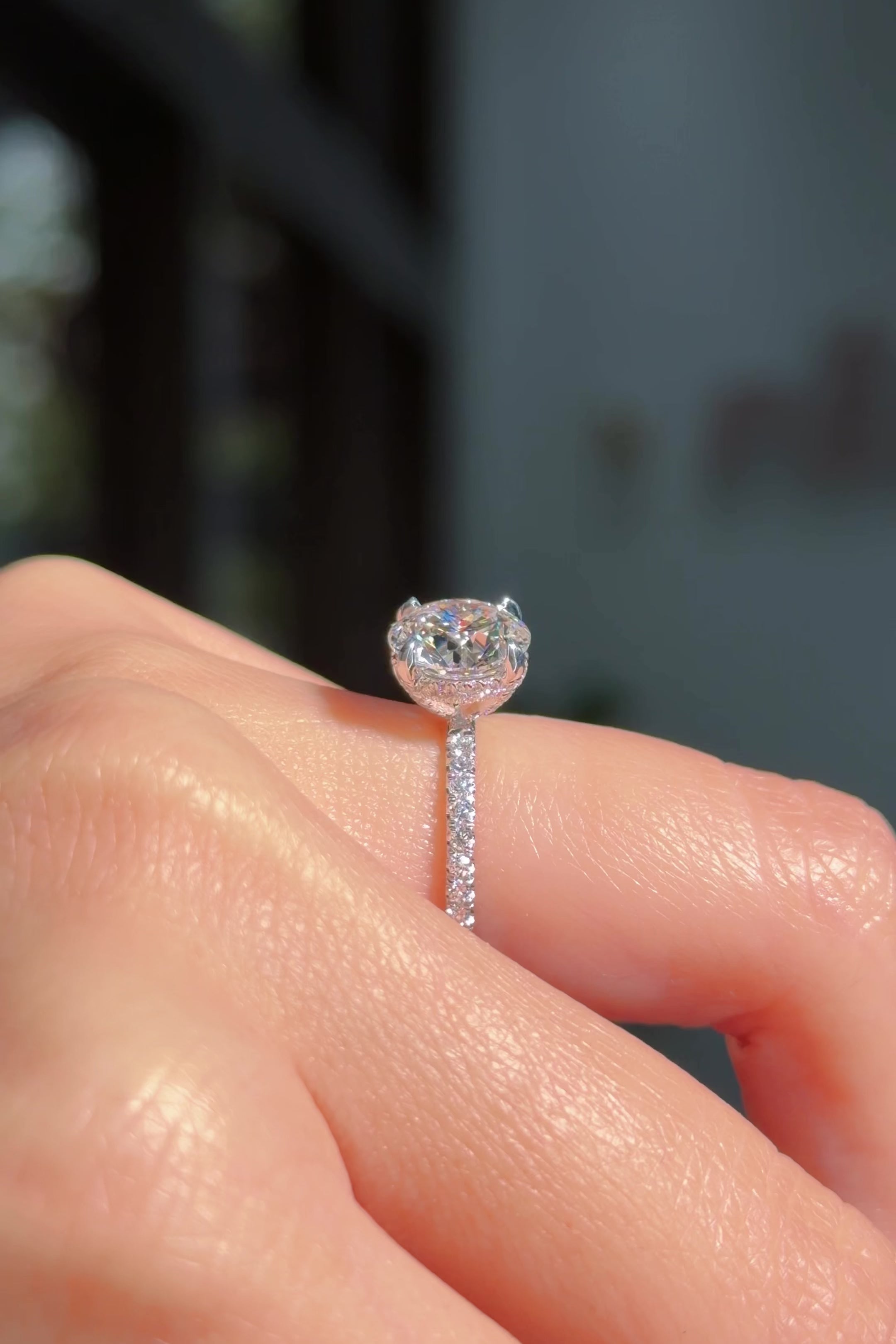 2.52ct D-VS1 Round Lab Diamond Shelby