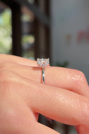 1.23ct E-VS1 Cushion Lab Diamond Leah