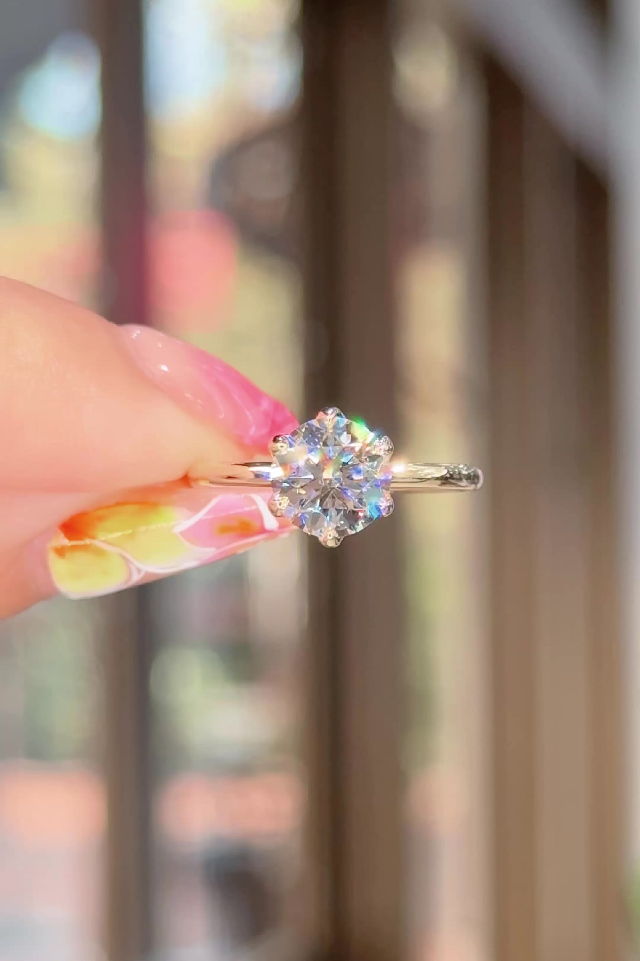 1.52ct D-VS1 Round Lab Diamond Caraline