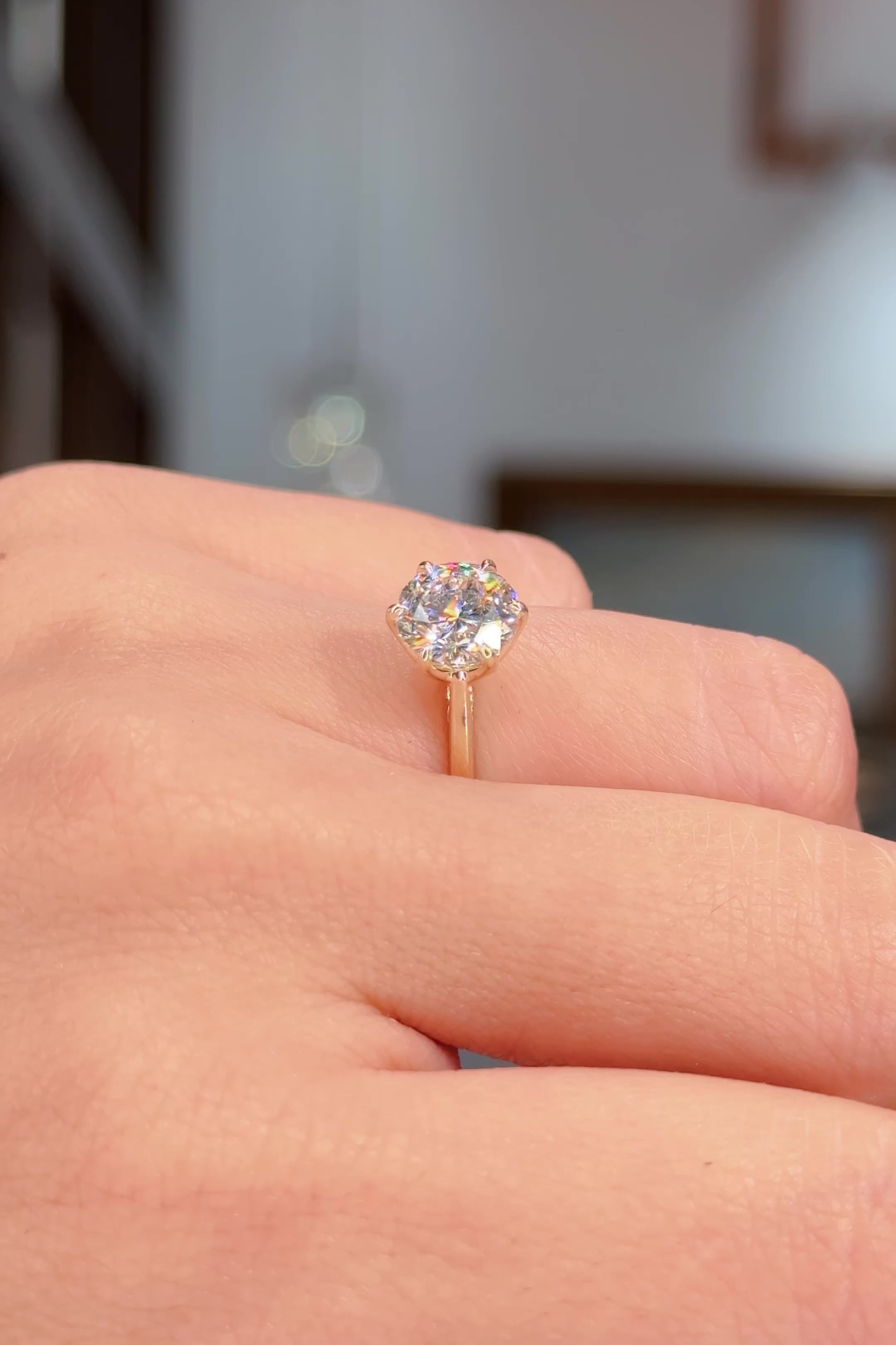 2.02ct E-VS1 Round Lab Diamond Hana